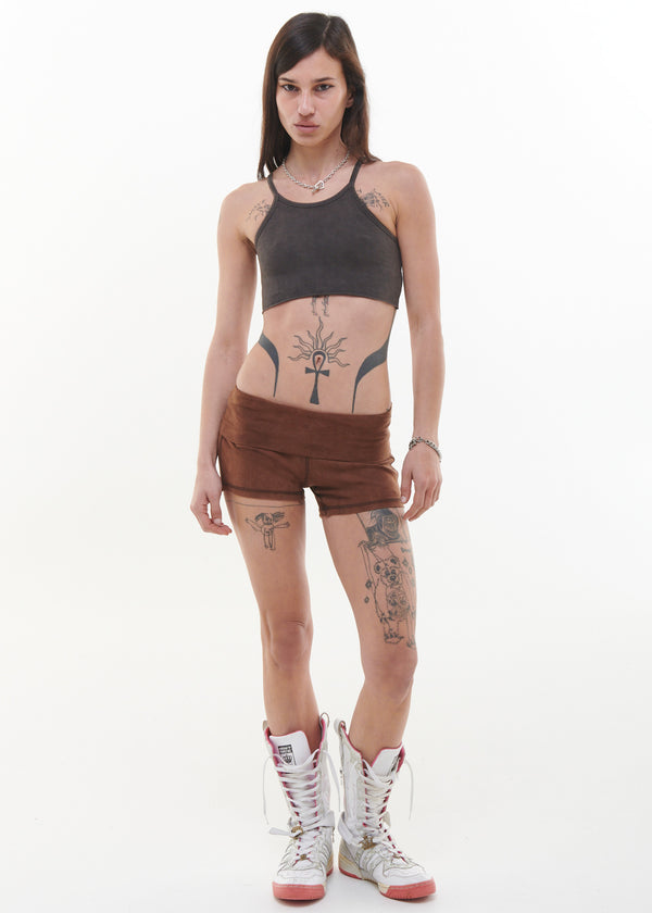 Low waisted shorts - UMBER **SECONDS STOCK