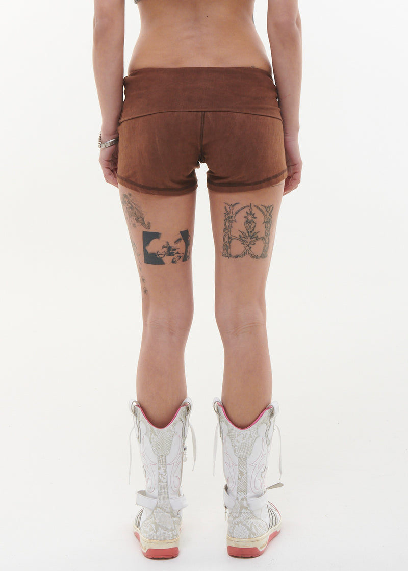 Low waisted shorts - UMBER **SECONDS STOCK