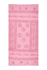 Blossom Om Sarong by Snakes and Shanti in 100% Cotton - Perfect for Beach and Resort Wear
