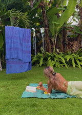 OM SARONG - BLUEBERRY