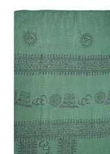 Kale Om Sarong by Snakes and Shanti in 100% Cotton - Perfect for Beach and Resort Wear