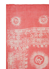 Mini OM Sarong - Chilli / White