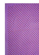 Polka Dot Sarong - Grape