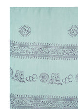 Water Om Sarong by Snakes and Shanti in 100% Cotton - Perfect for Beach and Resort Wear