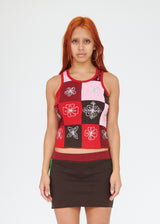 lover checkers - tank top