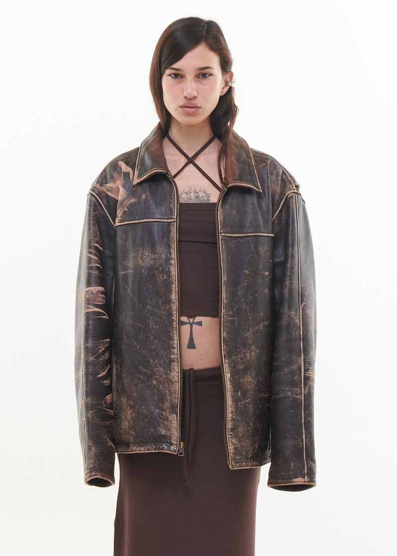 LEATHER JACKET - 03