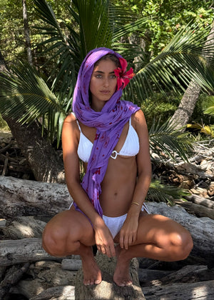 Aura Sarong - Grape