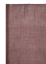 Mini Cacao and Red Om Sarong by Snakes and Shanti in 100% Cotton - Perfect for Beach and Resort Wear