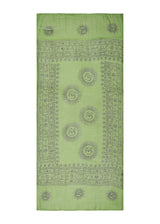 Mini Jungle Om Sarong by Snakes and Shanti in 100% Cotton - Perfect for Beach and Resort Wear