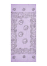 Mini Lavender Om Sarong by Snakes and Shanti in 100% Cotton - Perfect for Beach and Resort Wear