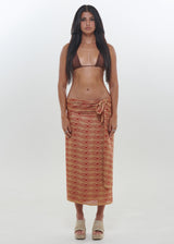 Sand Eye Sarong by Snakes and Shanti in 100% Cotton - Perfect for Beach and Resort Wear