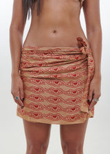 Sand Eye Sarong by Snakes and Shanti in 100% Cotton - Perfect for Beach and Resort Wear