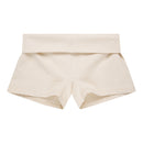 mini fold shorts - OAT