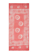 MINI OM SARONG - CHILLI / WHITE