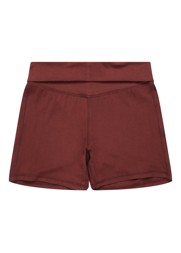 MINI FOLD SHORTS - CACAO