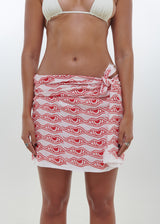 Rice Eye Sarong by Snakes and Shanti in 100% Cotton - Perfect for Beach and Resort Wear