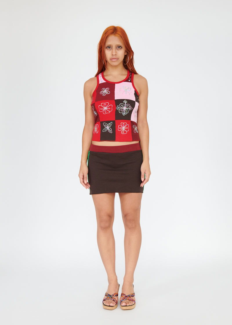 lover checkers - tank top