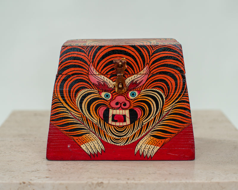 TIBETAN TIGER BOX - RED