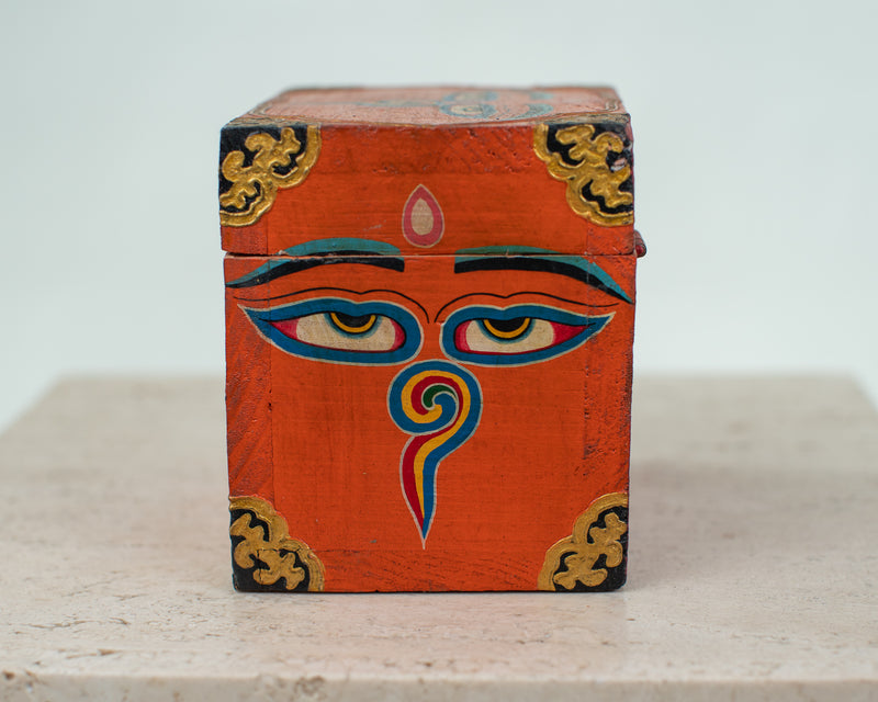 BUDDHA EYES BOX - ORANGE