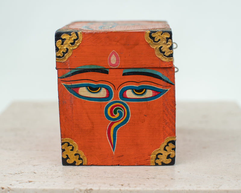 BUDDHA EYES BOX - ORANGE
