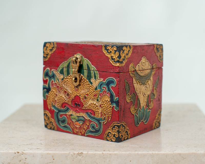 TIBETAN DRAGON BOX