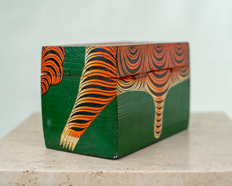 TIBETAN TIGER BOX - GREEN