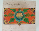 TIBETAN LION & LOTUS BOX