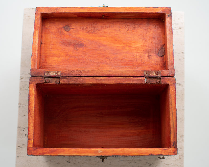 TIBETAN RED DRAGON BOX